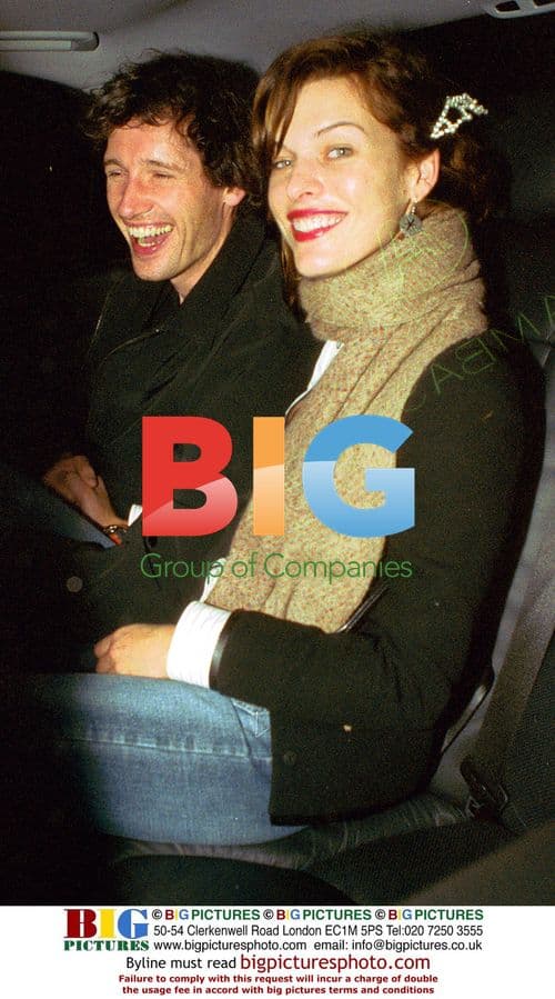 Milla Jovovich leaving The Ivy in London