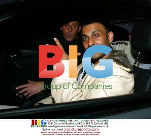 Prince Naseem Hamed at 'Party in the Park' After Party