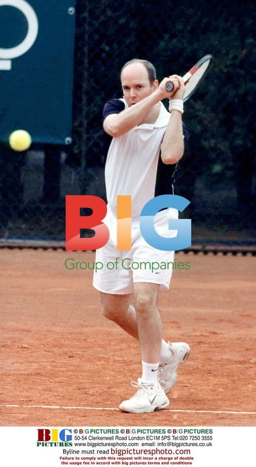 Prince Albert of Monaco at 2002 Monte Carlo TV Festival