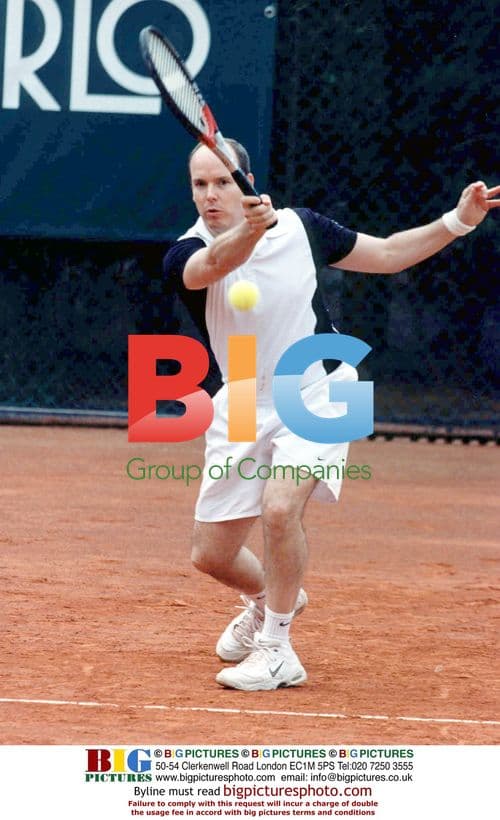 Prince Albert of Monaco at 2002 Monte Carlo TV Festival