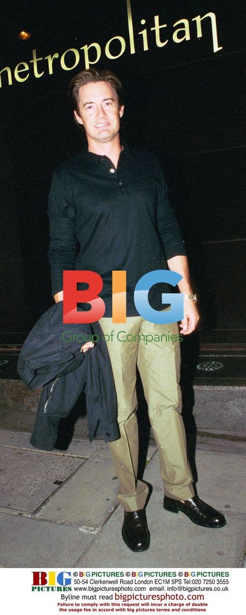 Kyle MacLachlan Pictured at Nobu in London