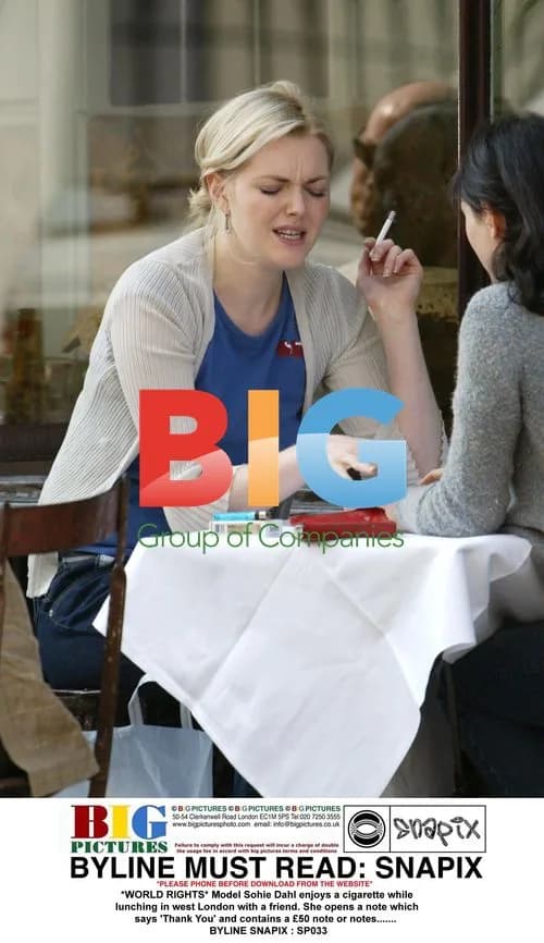 Sophie Dahl Lunches With Friend in London