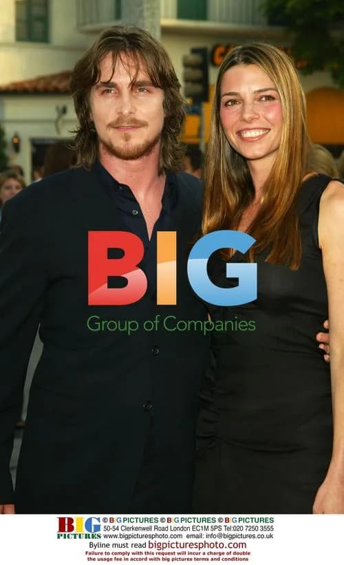 Christian Bale & Wife at 'Reign Of Fire' Premiere