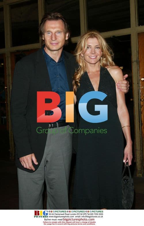 Liam Neeson and Natasha Richardson at "Road To Perdition" Premiere