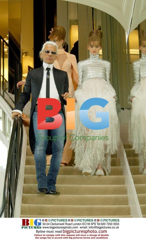Karl Lagerfeld at Chanel Haute Couture