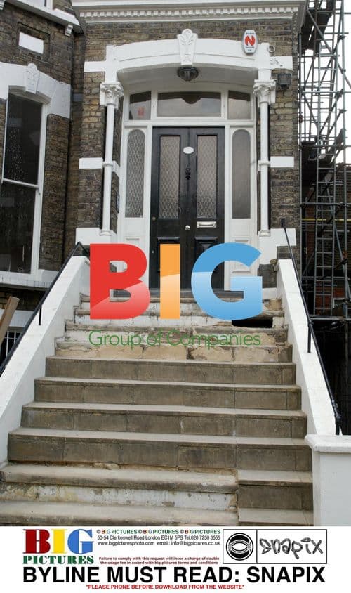 Jude Law and Sadie Frost's North London Home Undergoing Renovation