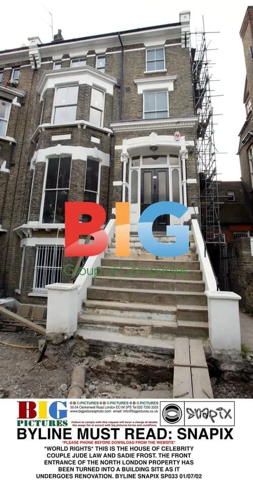 Jude Law and Sadie Frost's Home Renovations
