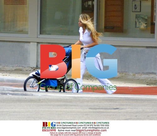 SAMATHA TORRES OUT SHOPPING WITH SON IN MIAMI BEACH