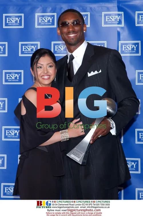 Kobe Bryant and wife Vannessa at ESPY Awards