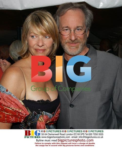 Steven Speilberg and Kate Capshaw at "Road to Perdition" premiere