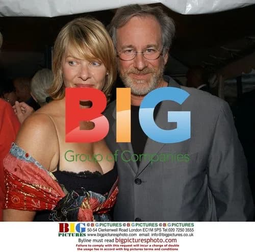 Steven Spielberg and Kate Capshaw at "Road to Perdition" Premiere