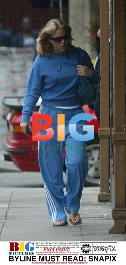 Patsy Kensit in Leisure Wear, London