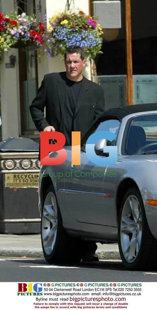 TV presenter Dale Winton in Notting Hill