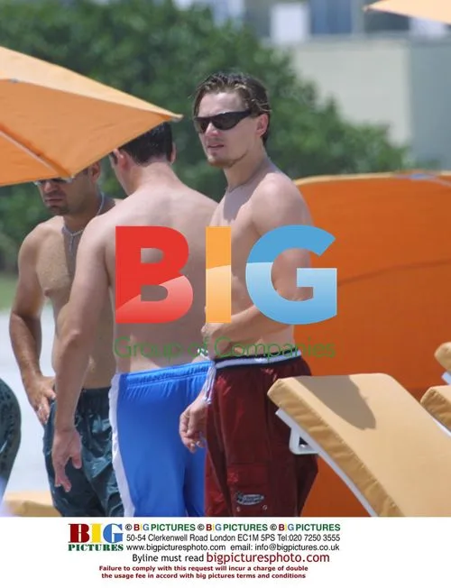 DiCaprio and Maguire Enjoy Miami Beach Break