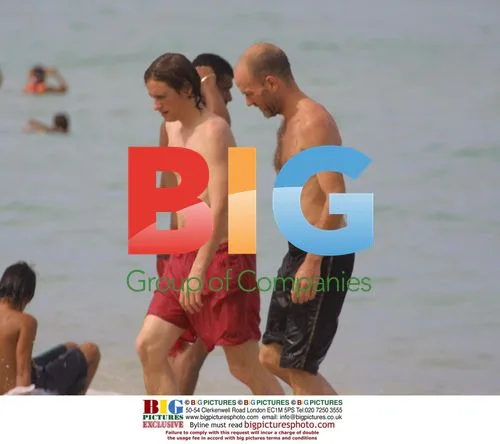 Michael Stipe and Boyfriend on Miami Beach Holiday