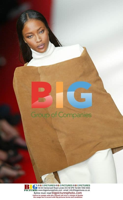 Naomi Campbell at Jean Paul Gaultier Fashion Show