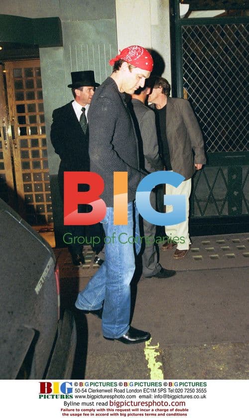 Rupert Everett outside Ivy Restaurant