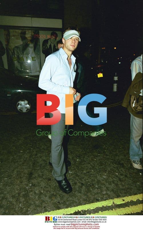 Ryan Phillippe outside Stork Room in London