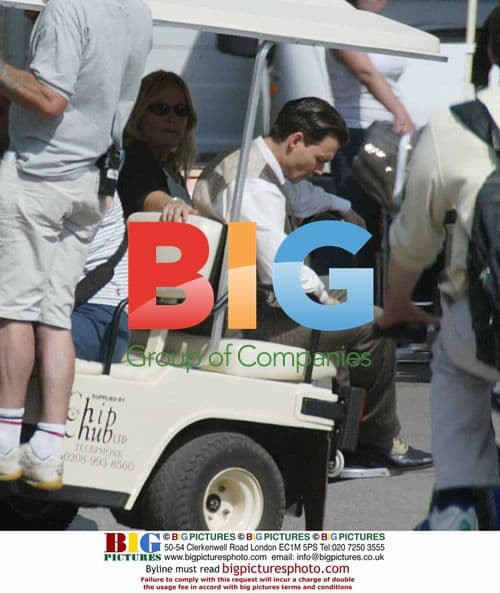 Johnny Depp on Set for 'Neverland' in London