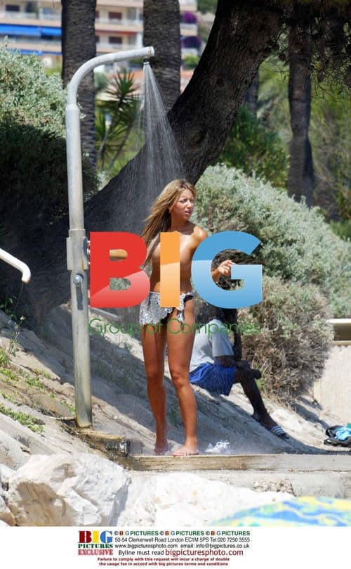 Emma Jones Tanning in South of France