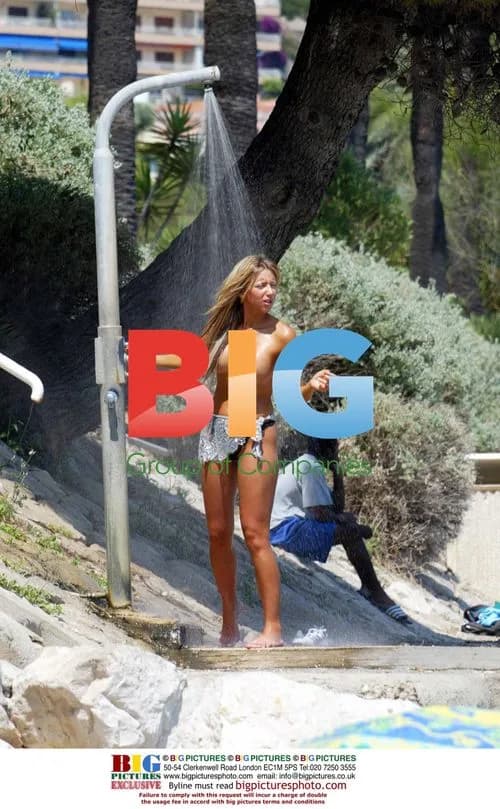 Emma Jones Tanning in South of France