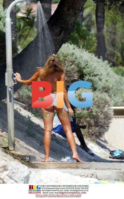 BLIND DATE Star Emma Jones Sunbathing in France
