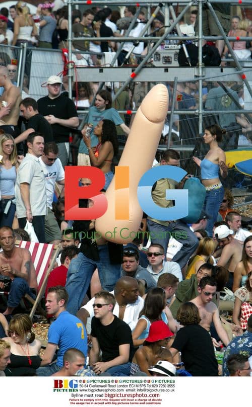 DJ Fat Boy Slim Performs in Brighton