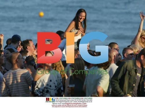 DJ Fat Boy Slim Performs in Brighton