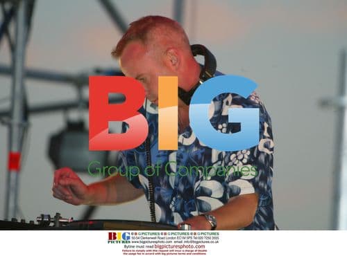 DJ Fat Boy Slim Performs in Brighton