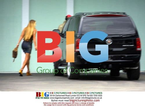 Anna Kournikova and Enrique Iglesias at Miami studio