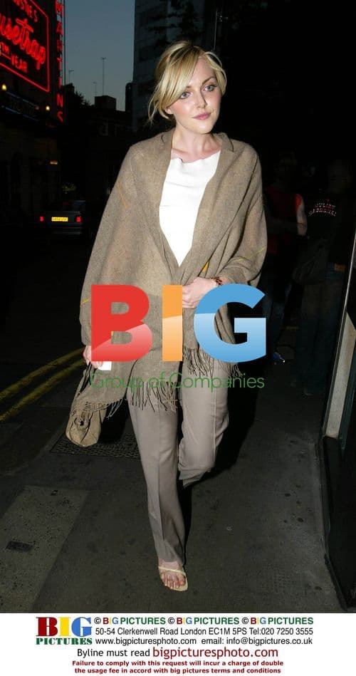 Model Sophie Dahl at The Ivy, London