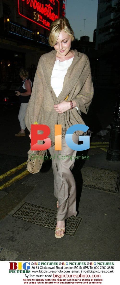 Model Sophie Dahl at The Ivy in London
