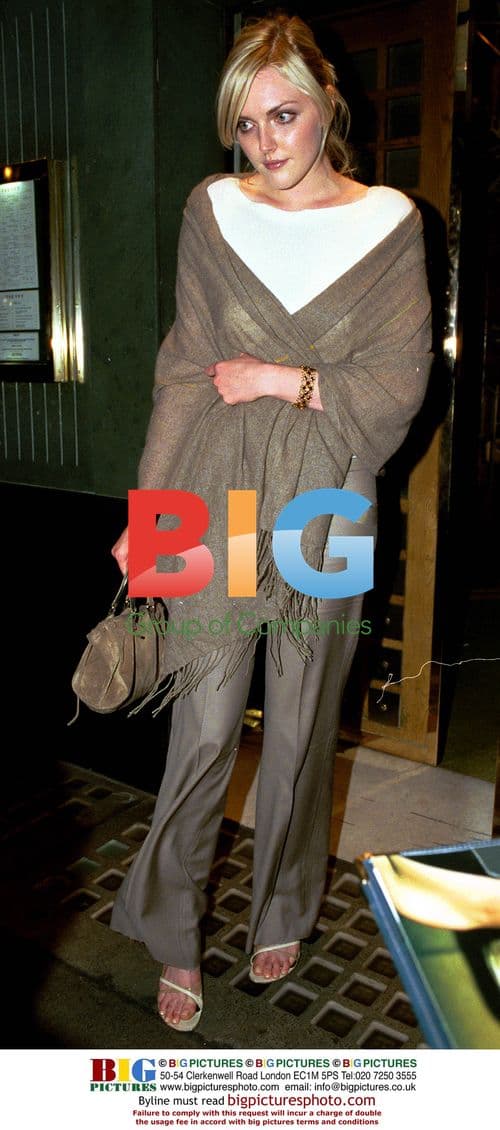 Model Sophie Dahl Leaving The Ivy Restaurant