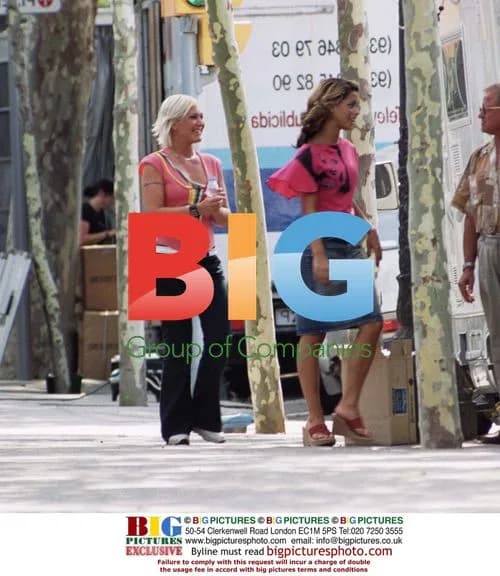 S Club 7 Filming in Barcelona