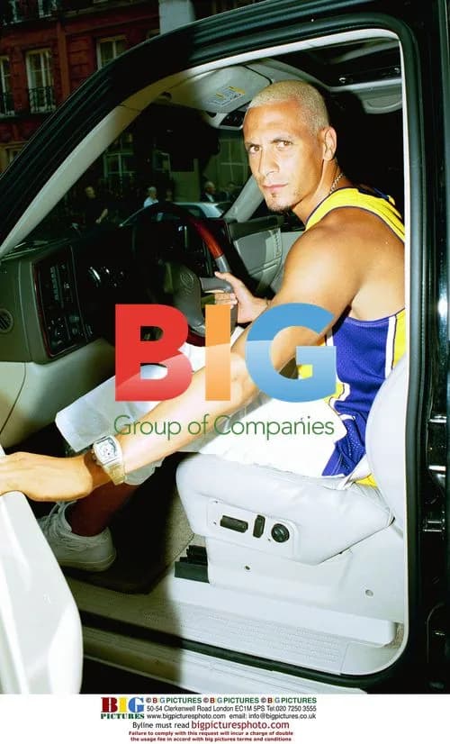 Rio Ferdinand Leaving Hairdresser