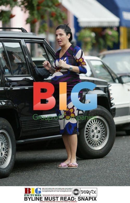 Pregnant Sharleen Spiteri Out in West London