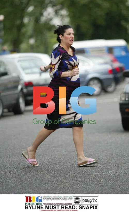Pregnant Sharleen Spiteri Out in London