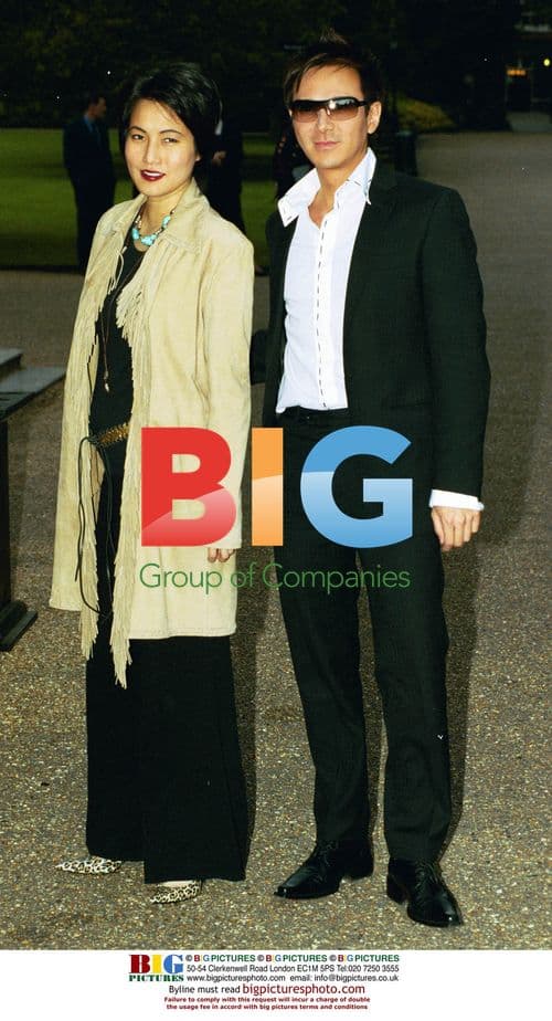 Andy Wong and friend at 'Tatler's 100 Most Invited'