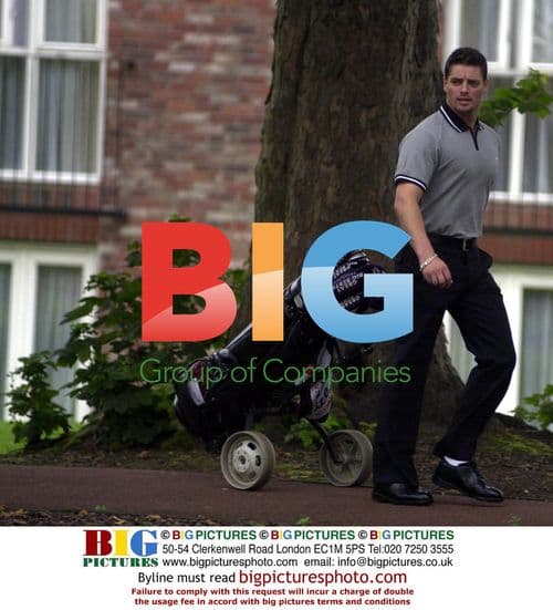 Keith Duffy at Alex Ferguson Golf Classic