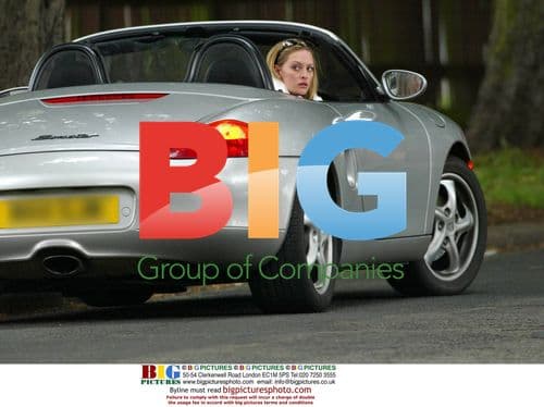 Actress Jo Taylor in England top, London