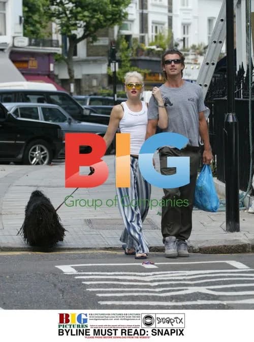 Gwen Stefani and Gavin Rossdale in London