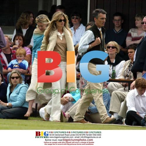 Jemima Kahn and Friends Attend Charity Cricket Match