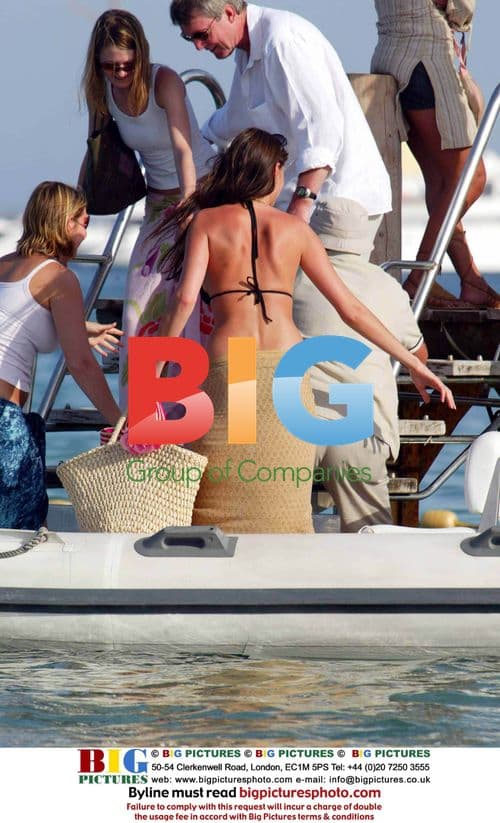 Lisa Snowdon at St Tropez Beach Club