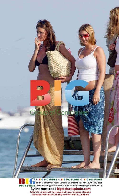 Lisa Snowdon at St Tropez Beach Club