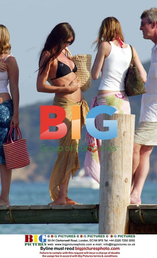 Lisa Snowdon at St Tropez Beach Club