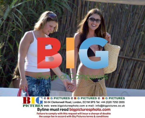 Lisa Snowdon at St Tropez Beach Club