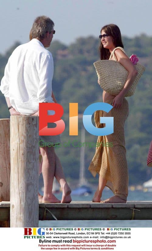 Lisa Snowdon at St Tropez Beach Club