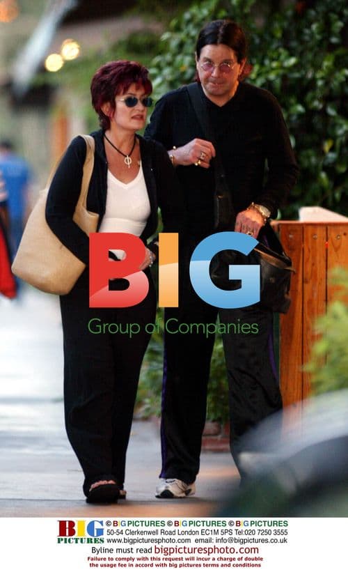 Sharon Osbourne Recuperating in Malibu