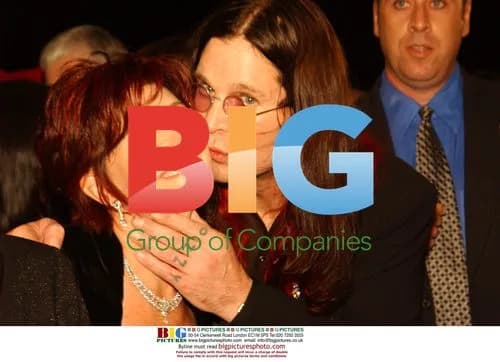Ozzy and Sharon Osbourne at Bloomberg Party