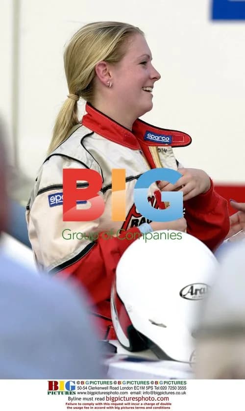 Melissa Joan Hart Smiles After Celebrity Race